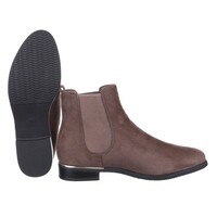 Damen Stiefeletten khaki