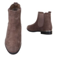 Damen Stiefeletten khaki