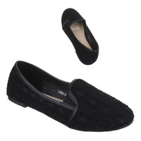 Ballerines pour femmes -Noir