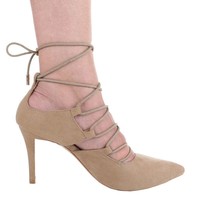 Damen Sandaletten - beige