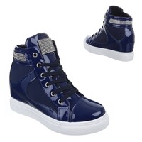Baskets pour femmes- Bleu