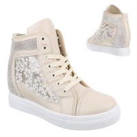 Damen Freizeitschuhe - apricot