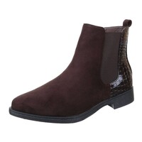 Damen+Stiefeletten+-+coffee