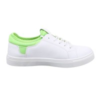 Baskets pour femmes - blanc et vert