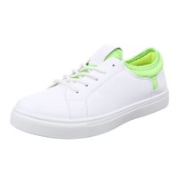 Baskets pour femmes - blanc et vert