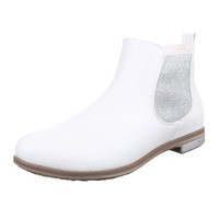 Damen+Stiefeletten+-+white