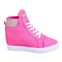 Baskets pour femmes - fushia
