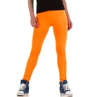 Dames legging van Best Fashion Gr. one size - neon oranje