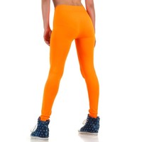 Damen Leggings von Best Fashion Gr. one size - neonorange