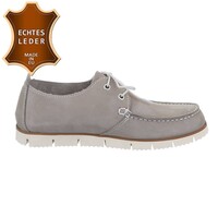 Herren Leder Freizeitschuhe - grey