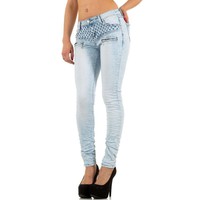 Damen Jeans von Nina Carter - L.blue