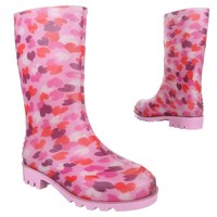 Kinder Regenstiefel - rosa