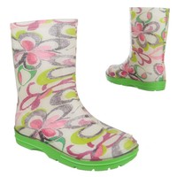 Kinder Regenstiefel - weiß