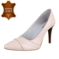 Damen Pumps - Nude Leder