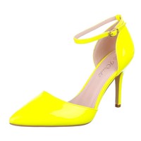 Damen Sandaletten - yellow
