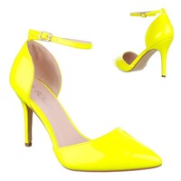 Damen Sandaletten - yellow
