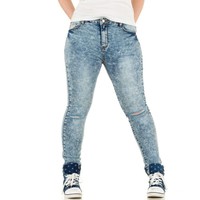 Laulia Damen Jeans - Hellblau