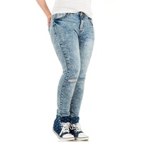 Laulia Damen Jeans - Hellblau