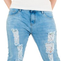 Ladies Jeans from Le Lys - light blue