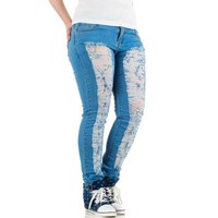 Damen Jeans von Le Lys - hellblau