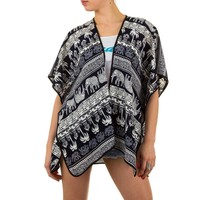 Dames Tunika van Best Fashion Gr. one size - Donker blauw