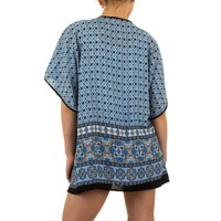 Damen Tunika von Best Fashion Gr. one size - blue