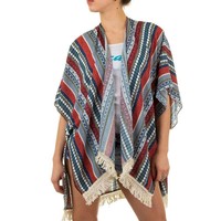 Damen Tunika von Best Fashion Gr. one size - red