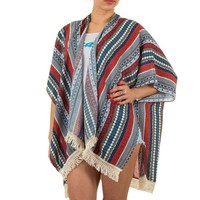 Damen Tunika von Best Fashion Gr. one size - red
