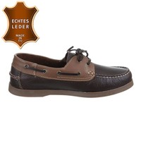 Herren Leder Mokassin - baiabrown