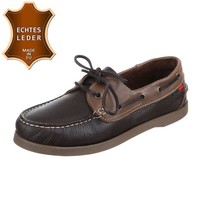 Herren Leder Mokassin - baiabrown