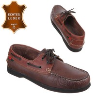 Herren Leder Mokassin - MCH.browntijolo