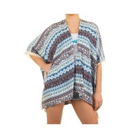Dames Tunika van Best Fashion Gr. one size -licht blauw