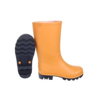 Kinder Regenstiefel - dunkelgelb