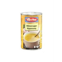 Hühnersuppe in Dosen von 520 ml
