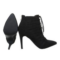 Damen Stiefeletten - black