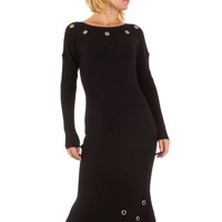 Damen Kleid von Moewy Gr. one size - black