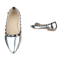 Damen Ballerinas - silver