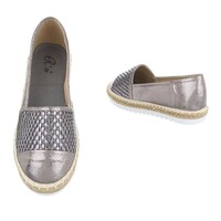 Damen Espadrilles - gunmetal