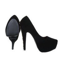 Damen High Heels - black