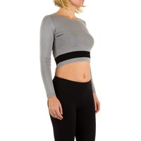 Damen Pullover Gr. one size - grey