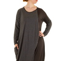 Damen Tunika Gr. one size - brown