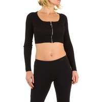 Damen Strickjacke Gr. one size - black