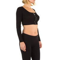 Damen Strickjacke Gr. one size - black