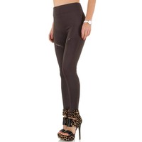 Damen Leggings von Best Fashion Gr. one size - taupe