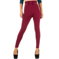Damen Leggings von Best Fashion Gr. one size - wine