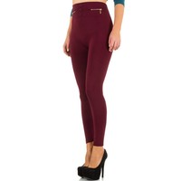 Damen Leggings von Best Fashion Gr. one size - wine