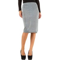 Damen Rock Gr. one size - silver