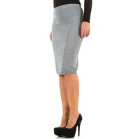 Damen Rock Gr. one size - silver