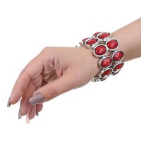 %0ADamen Armband - red