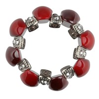 %0ADamen Armband - red